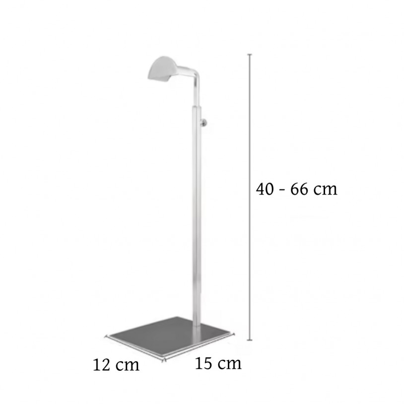 Taschenständer Metall Silber pack