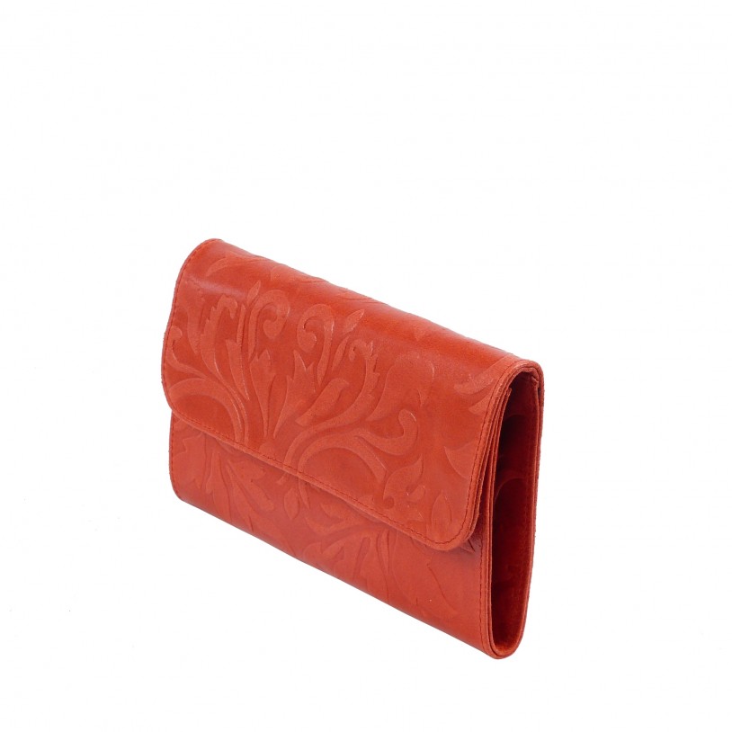 Ital. Gossip shoulder bag in cowhide embossed SHB1519