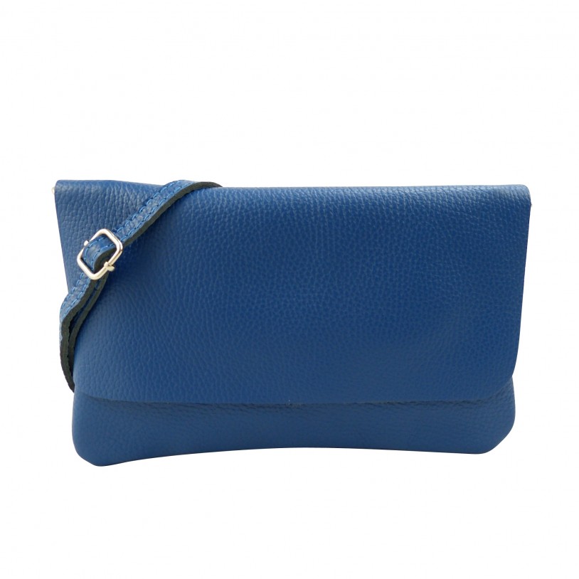 Ital. Gossip shoulder bag in grained cowhide SHG149