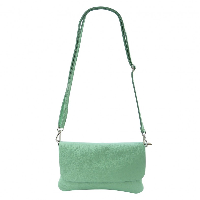 Ital. Gossip shoulder bag in grained cowhide SHG149