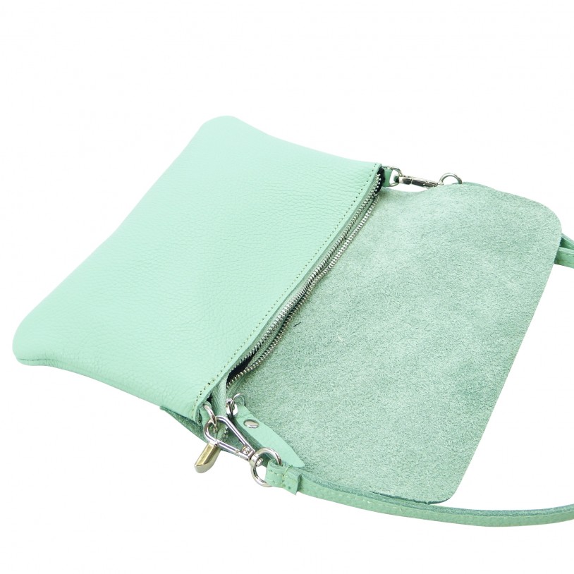 Ital. Gossip shoulder bag in grained cowhide SHG149