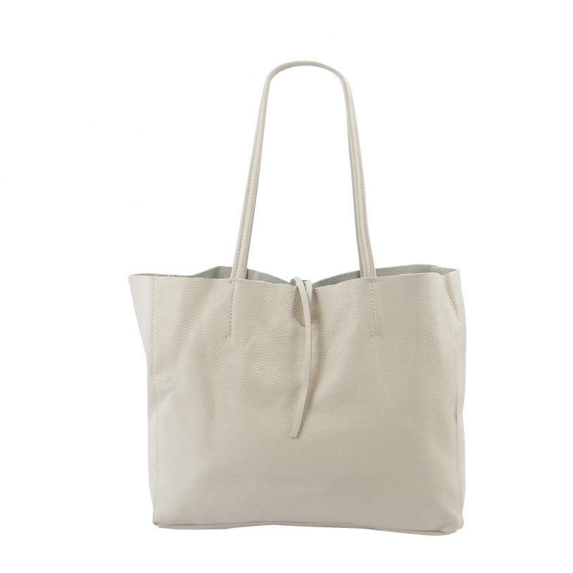 Lady's Shoulder Bag Shopper in grained cowhide SHG225