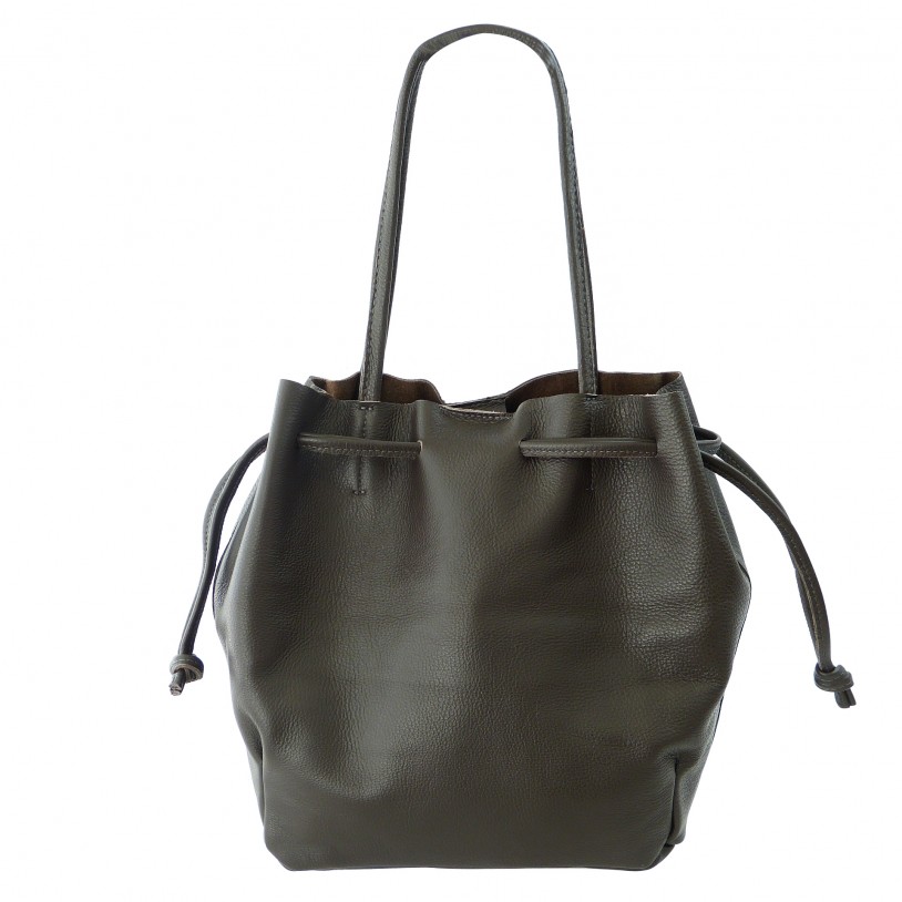 Lady's Shoulder Bag Shopper in grained cowhide SHG2520